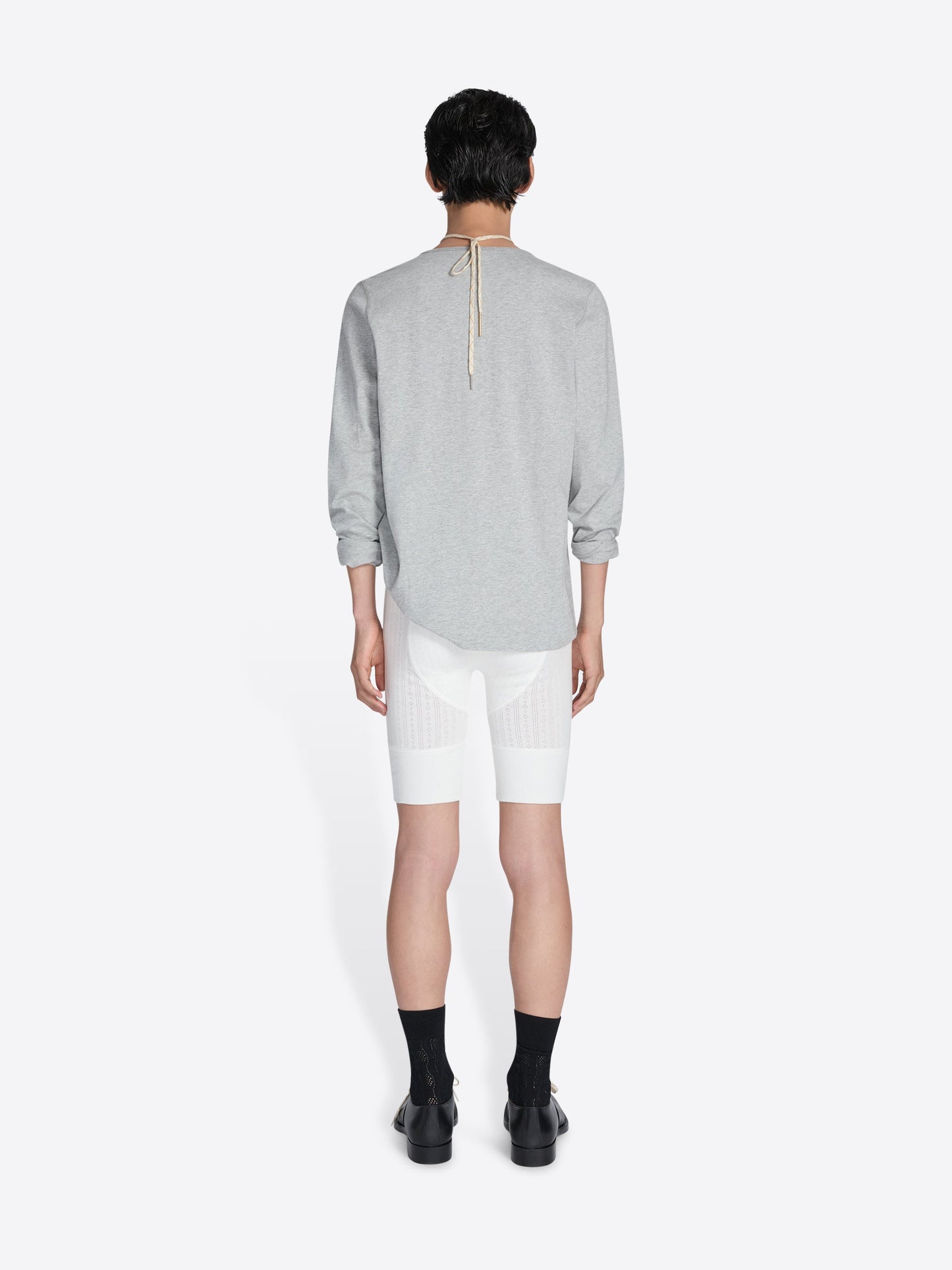 Pointelle Henley Tee
