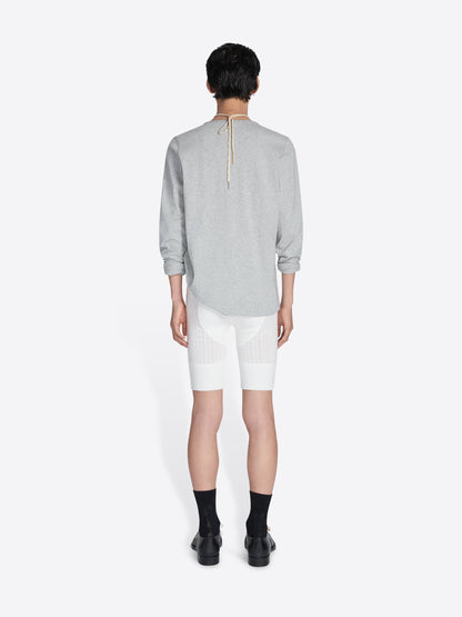 Pointelle Henley Tee