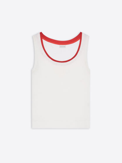 Pointelle Tank Top